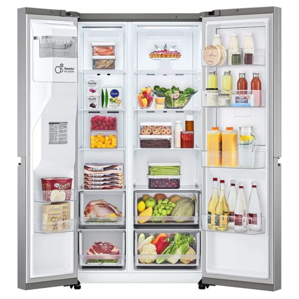 محتویات یخچال ال جی j257