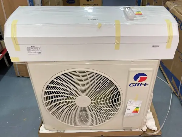 قیمت کولر گازی 30000 گری بدون اینورتر موتور t3 مدل gwh در راضی کالا