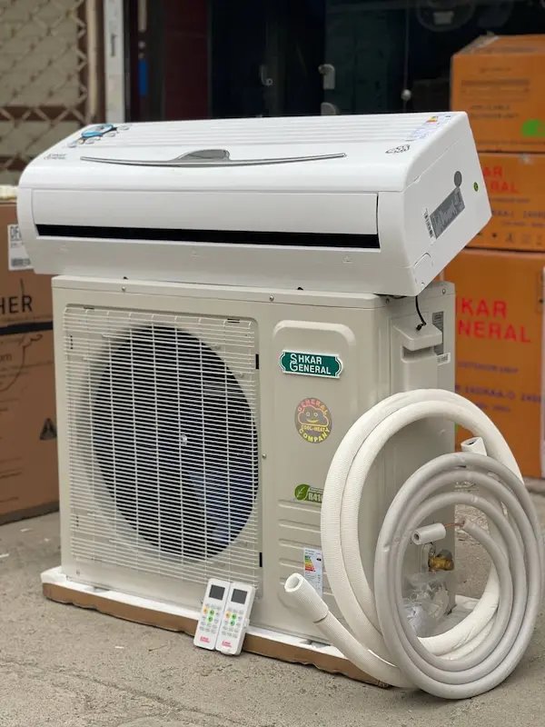 خرید کولر گازی جنرال شکار لبخندی 18000 از بانه