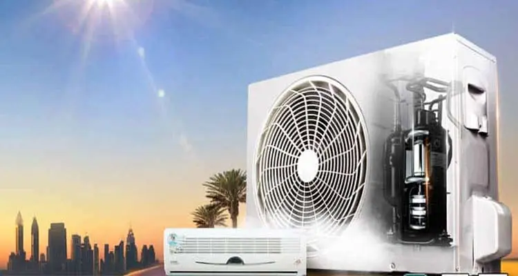 موتور کولر گازی 24000 روتاری جنرال شکار ZZ