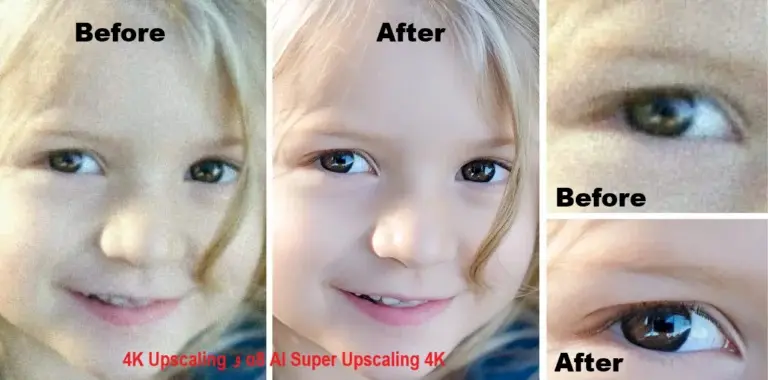 فناوری 4K Upscaling و α8 AI Super Upscaling 4K
