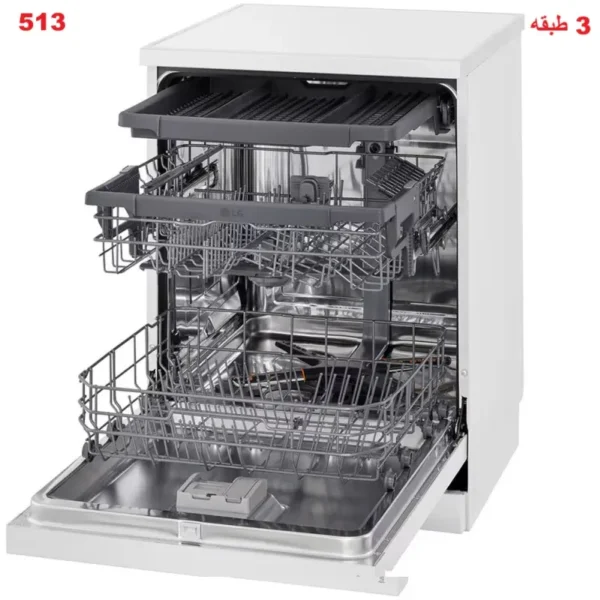 طبقات ظرفشویی 3 طبقه ال جی DFC513FW
