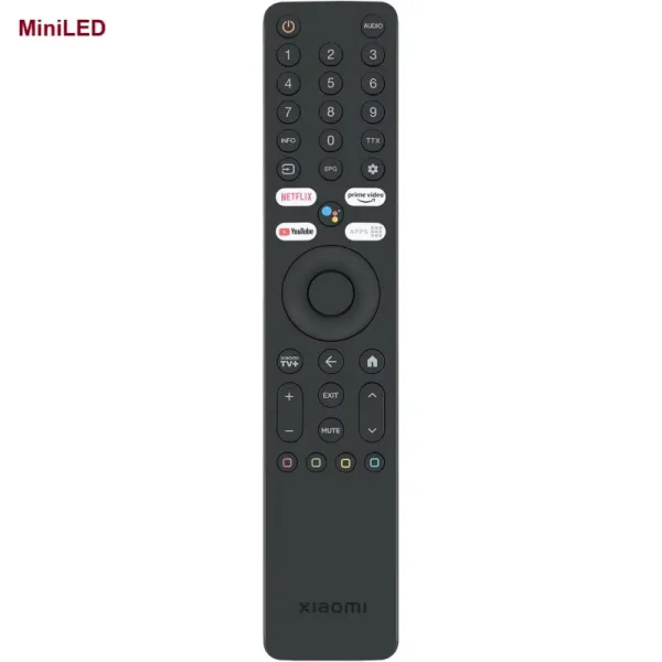 ریموت کنترل ضخامت تلویزیون شیاومی 55S MiniLED 2025