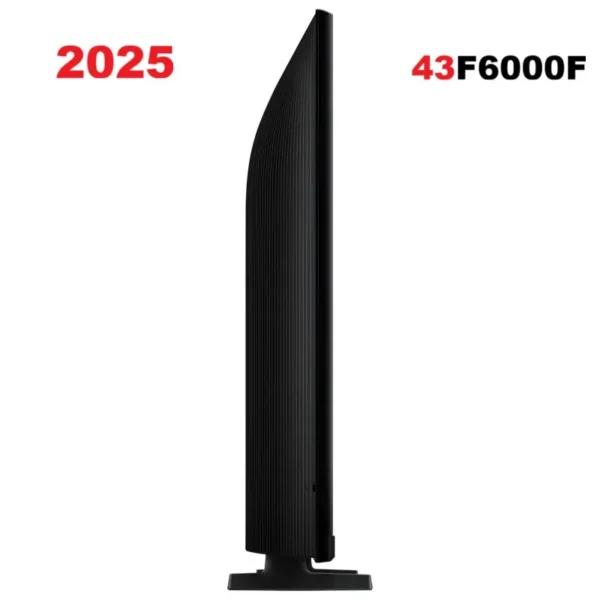 ضخامت کلی تلویزیون 43 اینچ سامسونگ مدل F6000F
