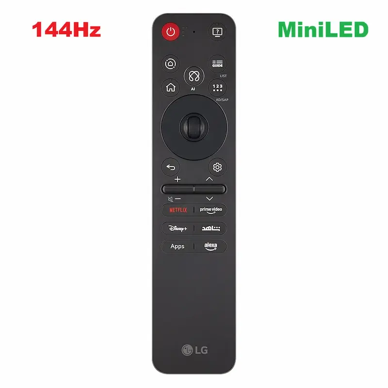 ریموت کنترل تلویزیون ال جی 86QNED86A