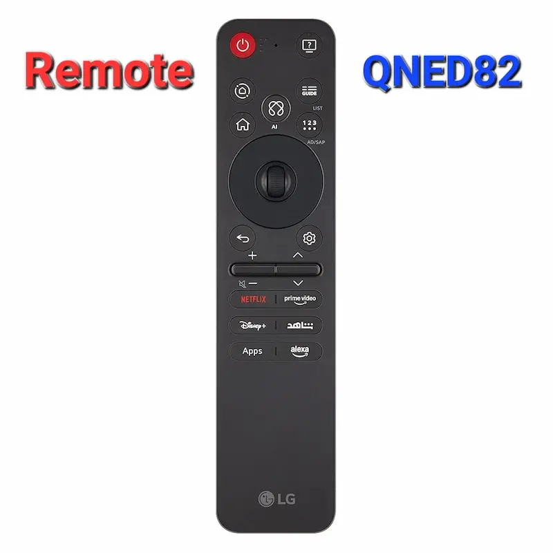 ریموت کنترل تلویزیون ال جی 55QNED82
